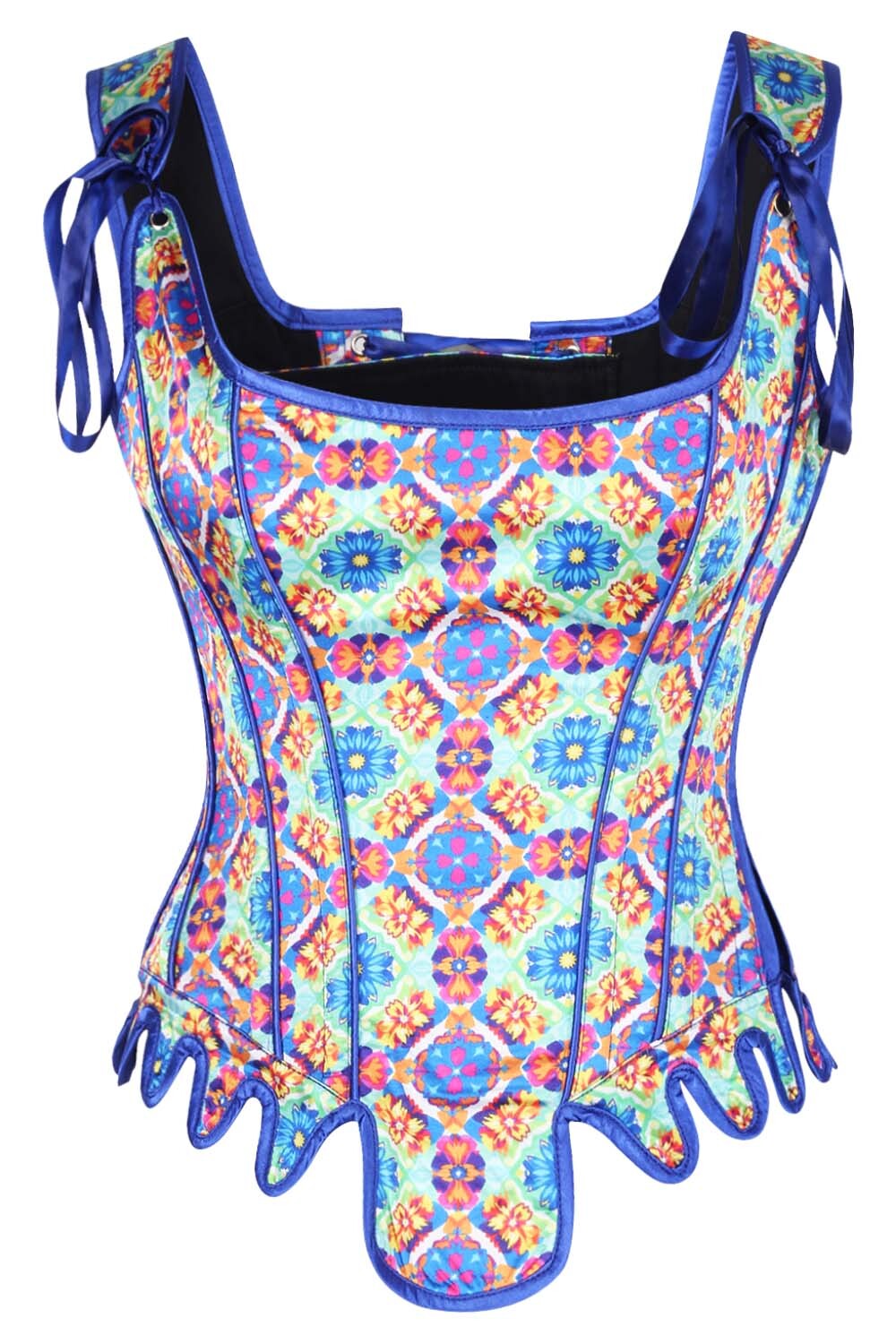 Mayzie Overbust Satin Corset