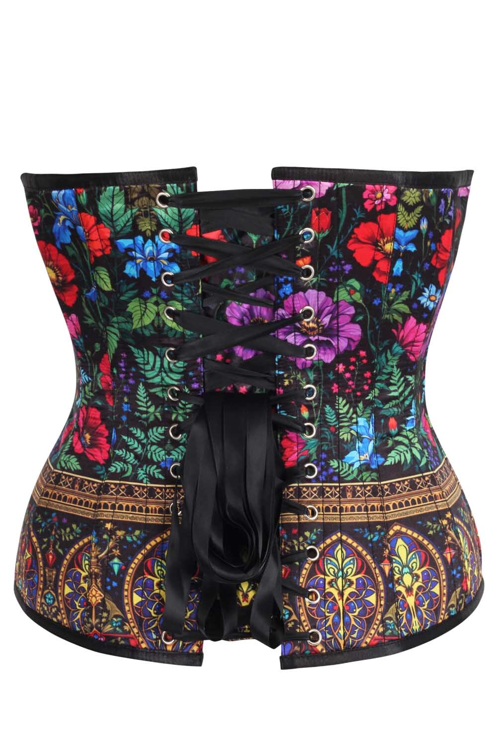 Jalynn Gothic Floral Corset