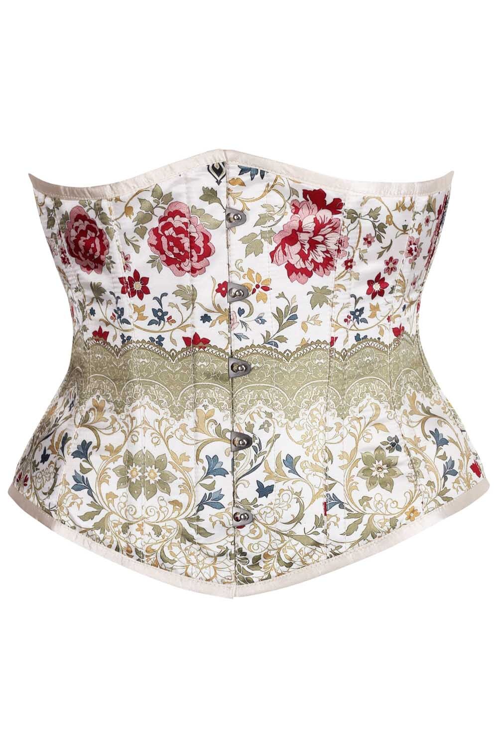 Edmee Floral Underbust Corset
