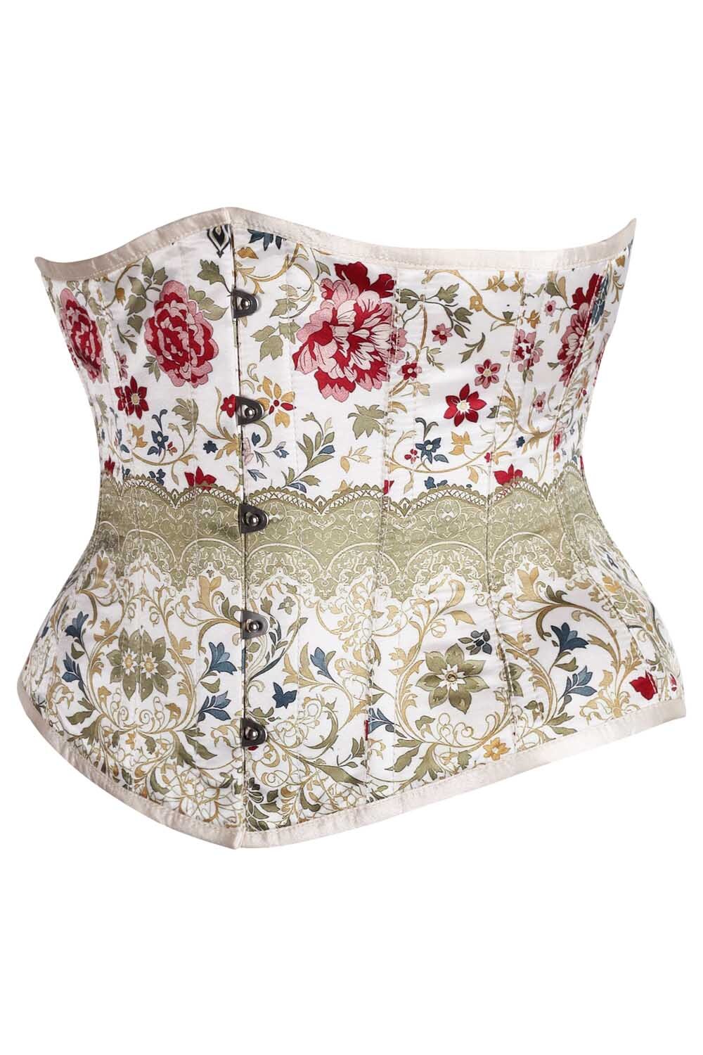 Edmee Floral Underbust Corset