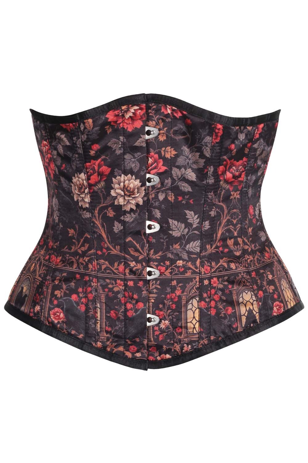 Merlie Floral Underbust Corset