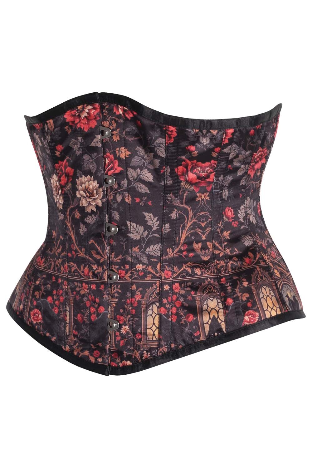 Merlie Floral Underbust Corset
