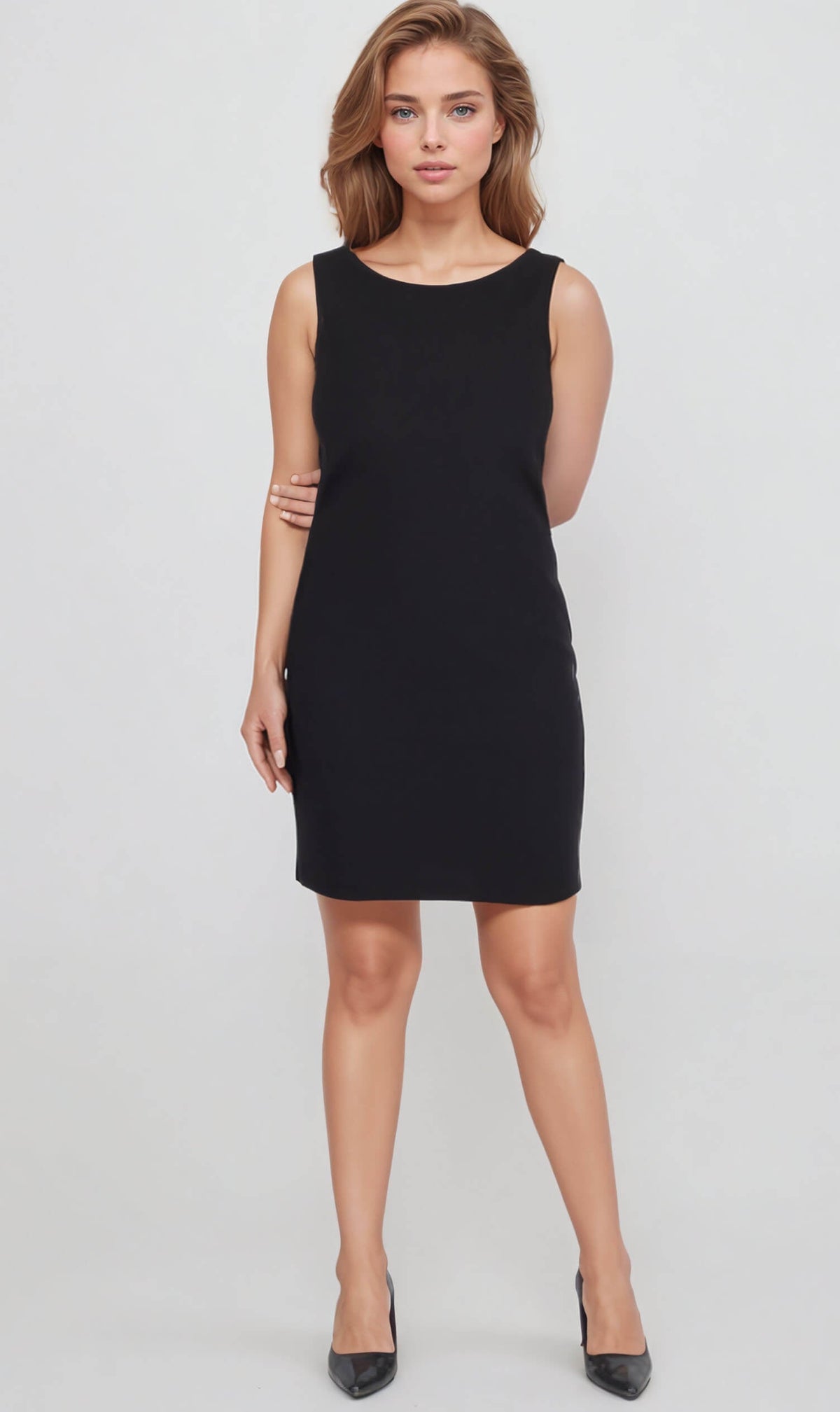 Daisy Boat Neck Bodycon Dress