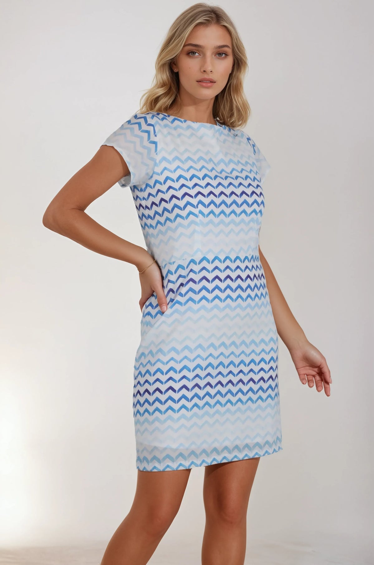 Stacy Printed Midi Dress