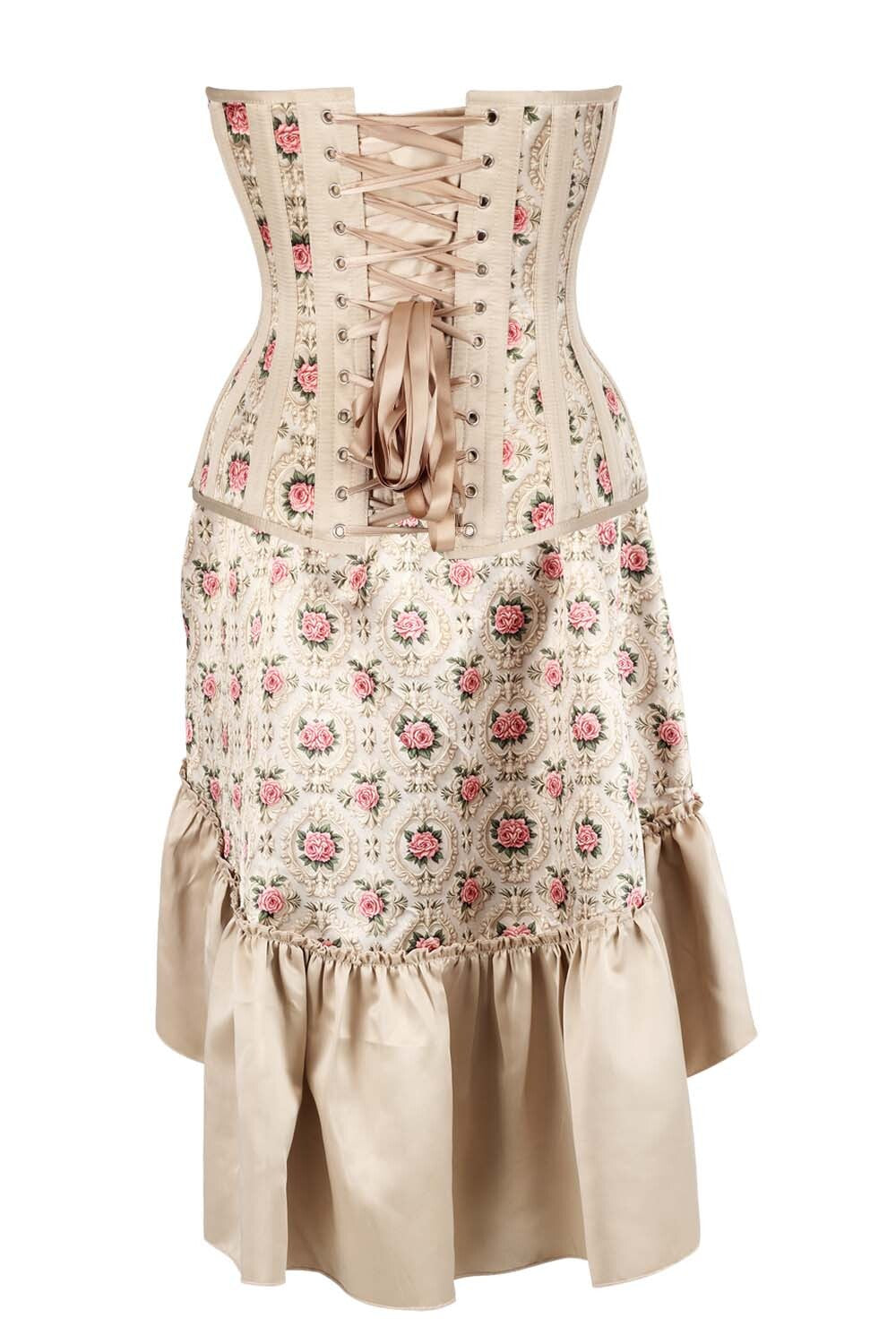 Hollie Rose Overbust Corset and Skirt Co-Ord Set