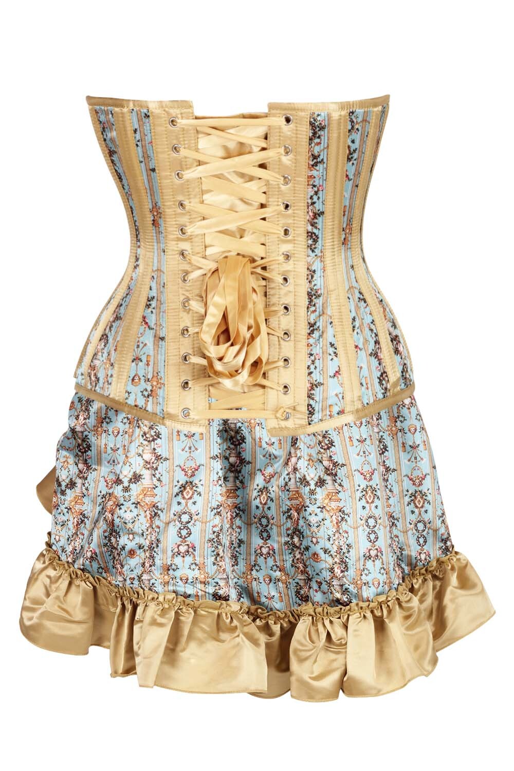 Mabry Baroque Waist Trainer Corset and Skirt Co-ord Set