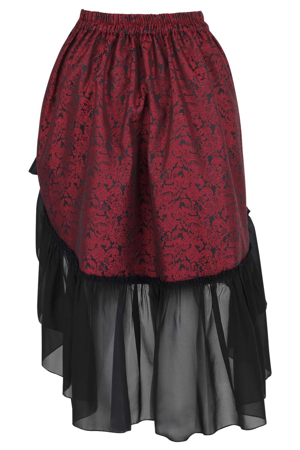Aerith Brocade Overbust Corset and Skirt Co-ord Set