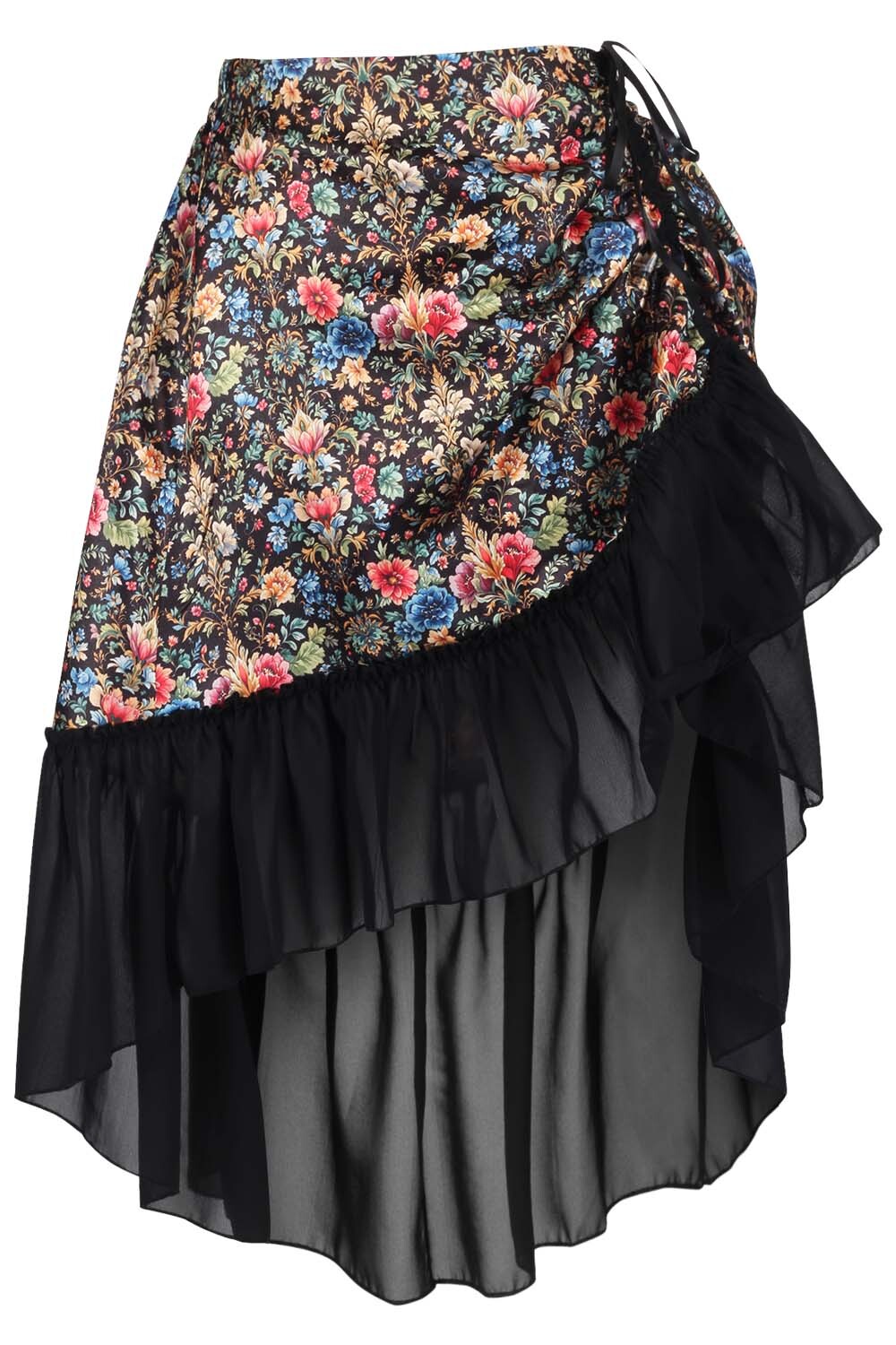 Twyla Floral Waist Trainer Corset and Skirt Co-ord Set