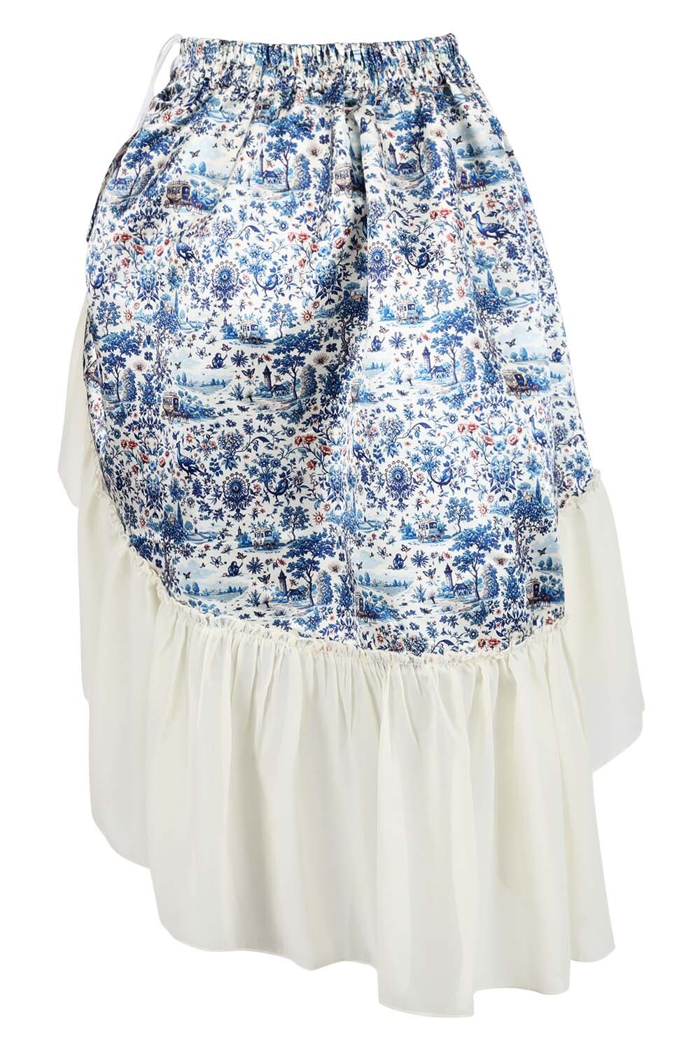 Wilfreda Floral Waist Trainer Corset and Skirt Co-ord Set