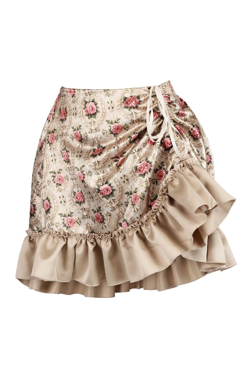 Leanne Rose Overbust Corset and Skirt Co-Ord Set