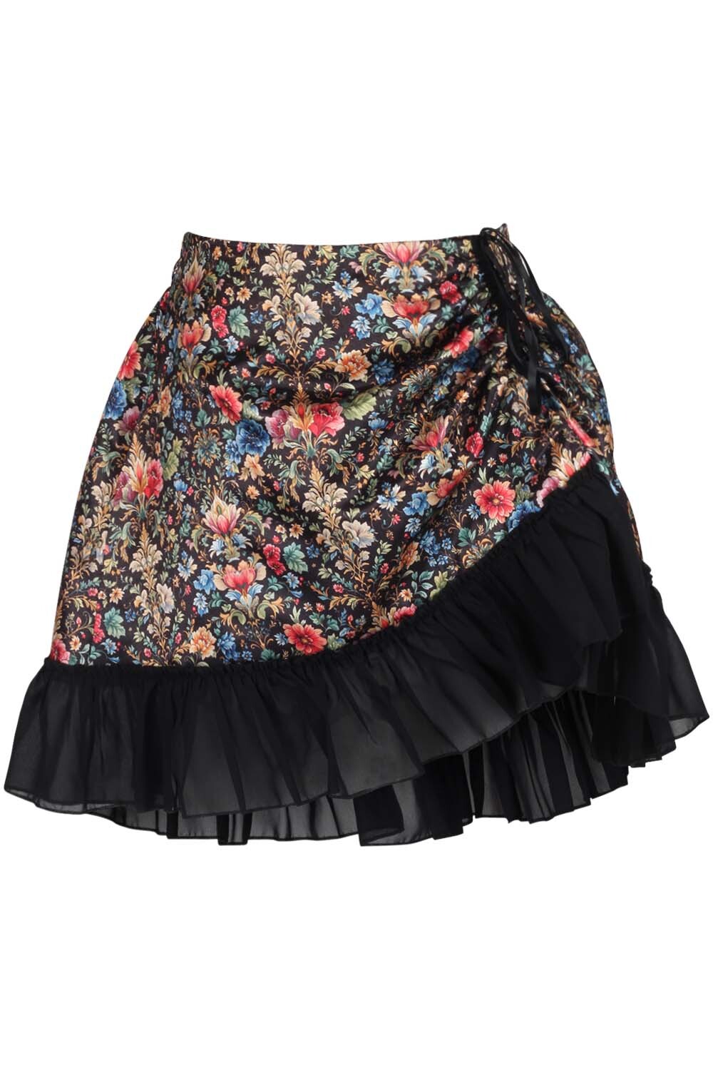 Twyla Floral Waist Trainer Corset and Skirt Co-ord Set