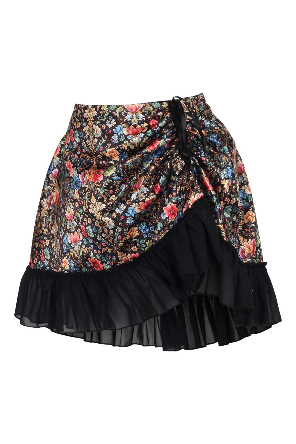 Twyla Floral Waist Trainer Corset and Skirt Co-ord Set