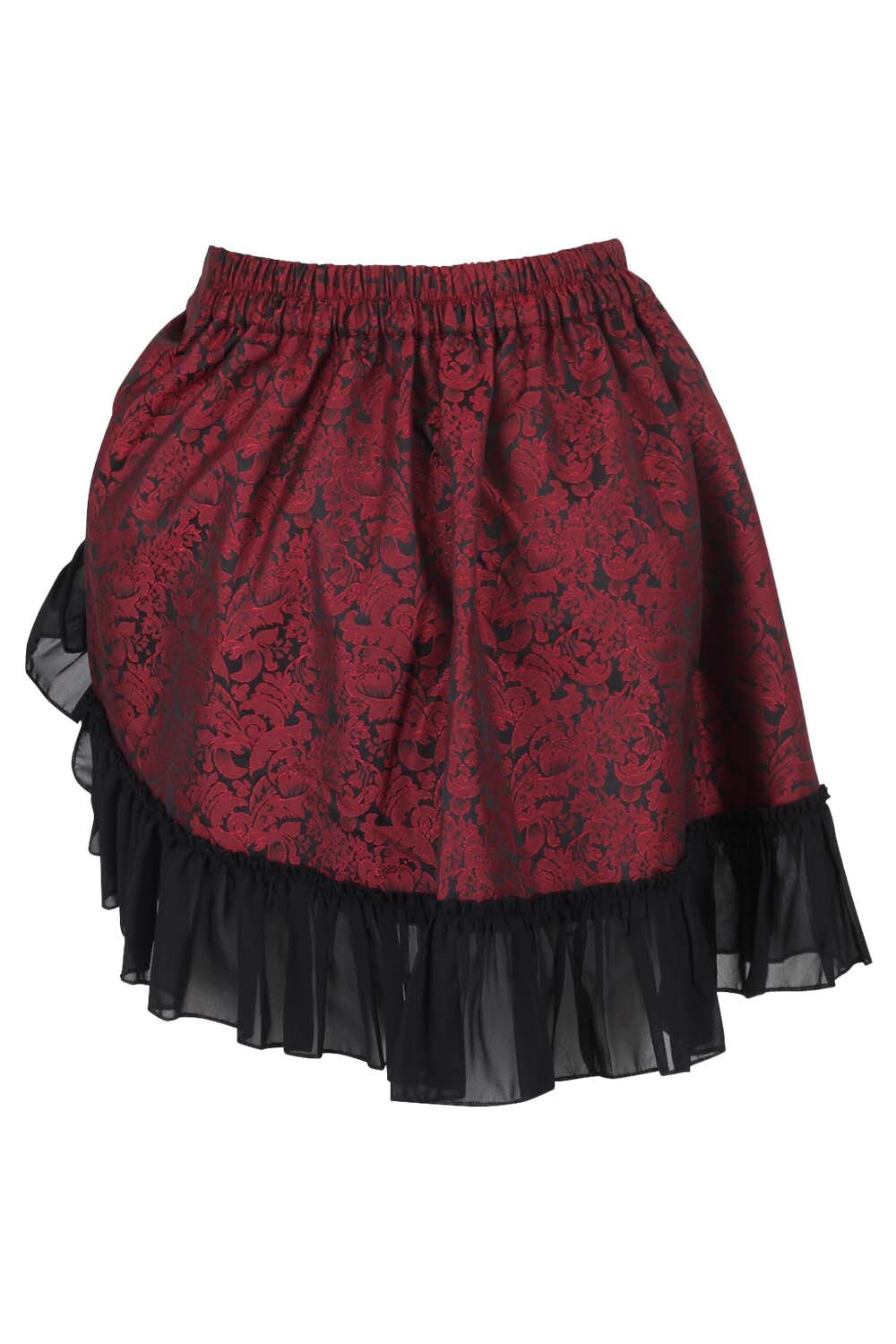 Aerith Brocade Overbust Corset and Skirt Co-ord Set