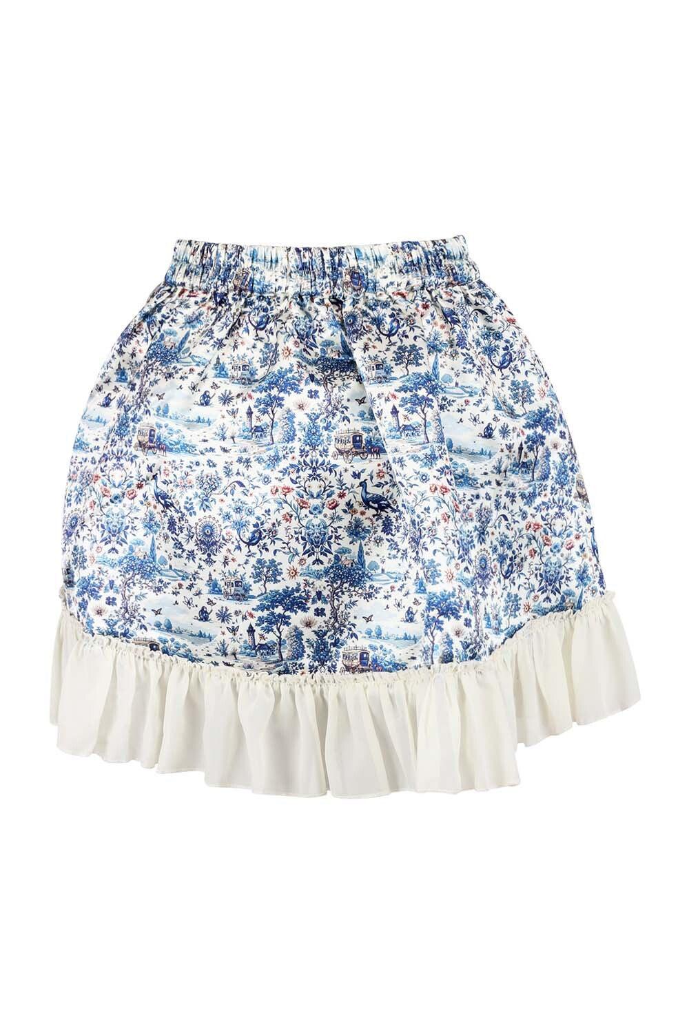 Bevie Floral Waist Trainer Corset and Skirt Co-ord Set