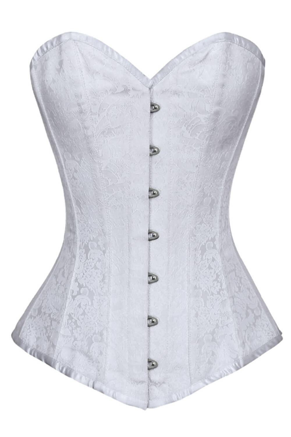 CD-153 - Ida White Gothic Corset
