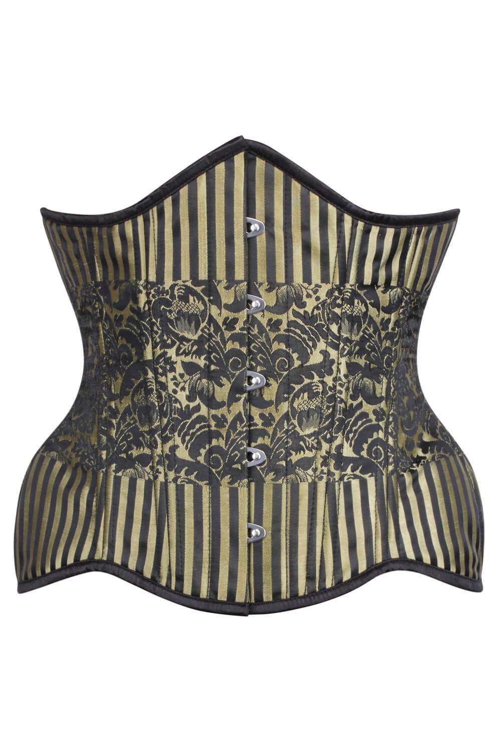 Steampunk Brocade Curvy Waist Training Corset