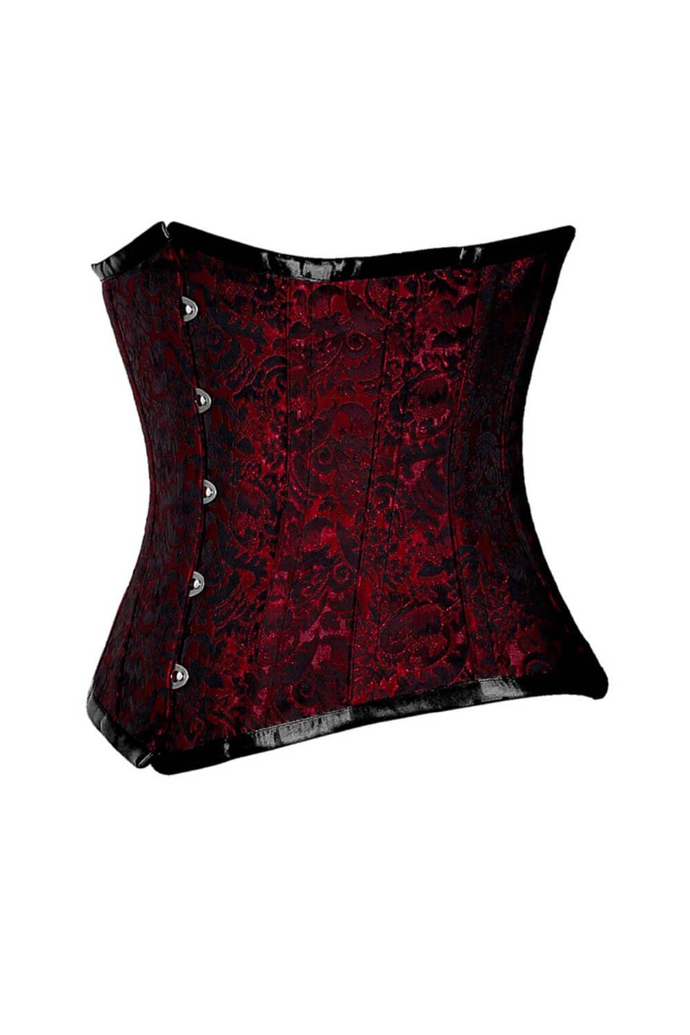 CD-188 - Custom Made Brocade Underbust Corset