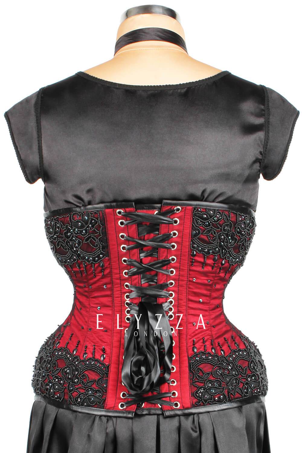 EL-130 - Custom Made Curvy Hand Crafted Couture Corset (ELC-102)