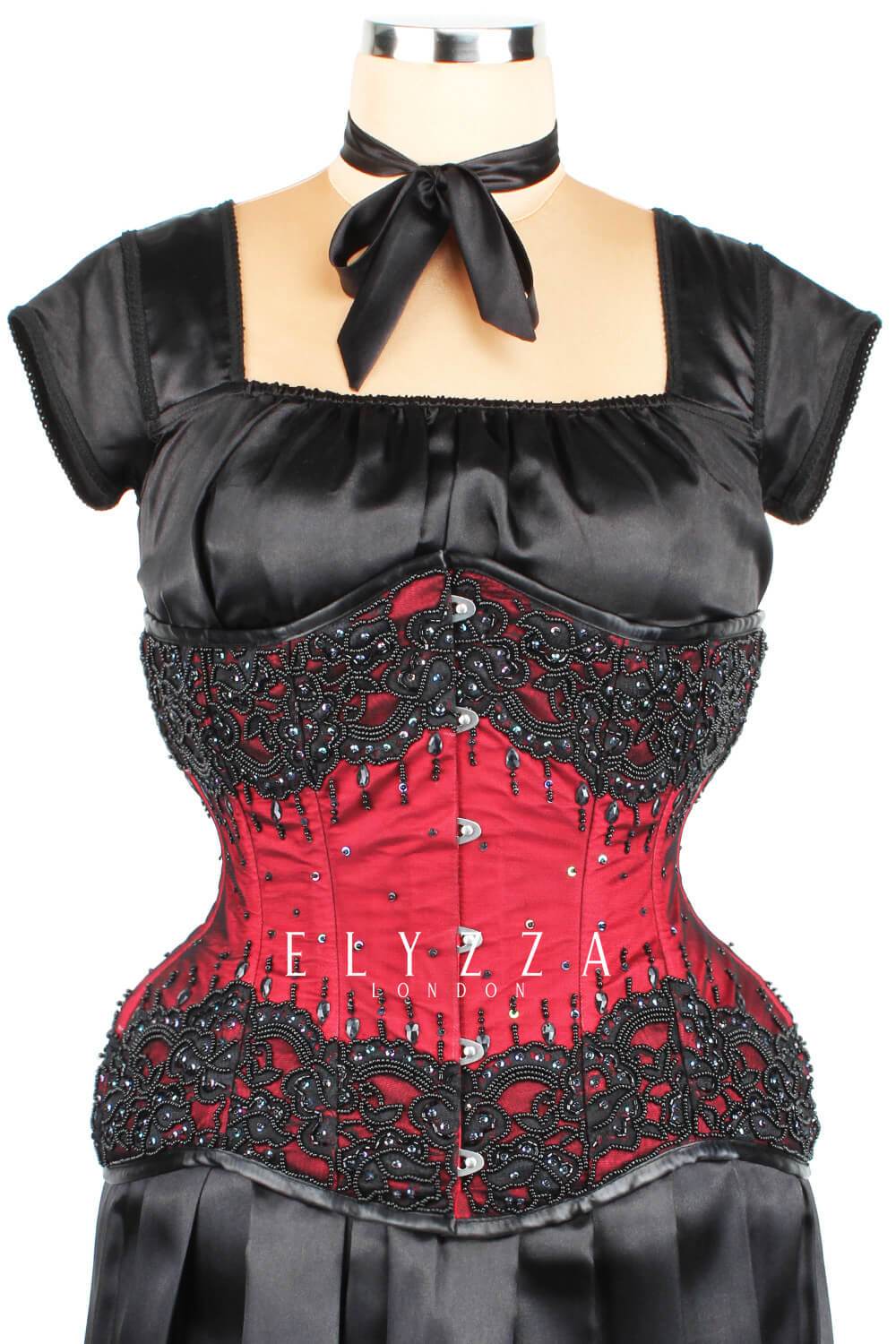 EL-130 - Custom Made Curvy Hand Crafted Couture Corset (ELC-102)