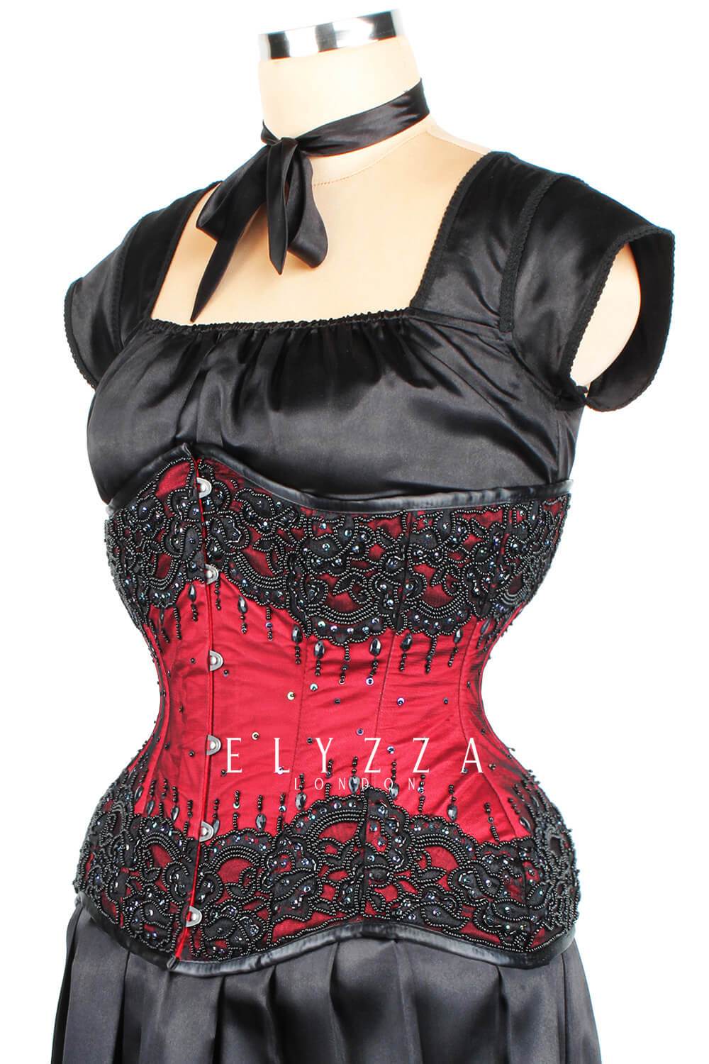 EL-130 - Custom Made Curvy Hand Crafted Couture Corset (ELC-102)