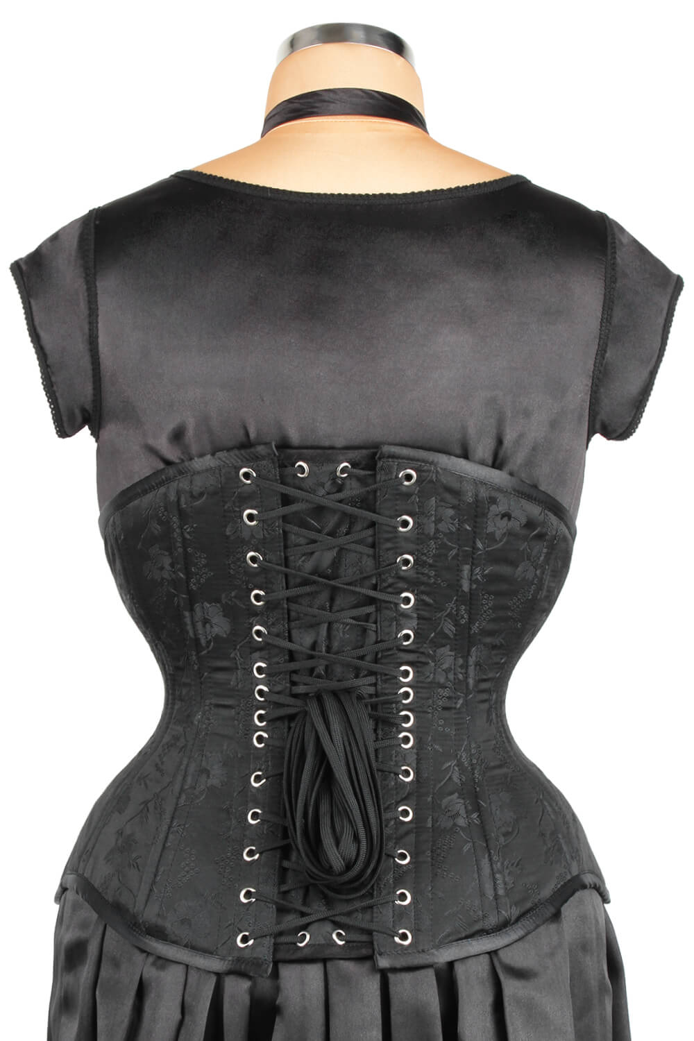 Finley Brocade Waist Training Underbust Corset