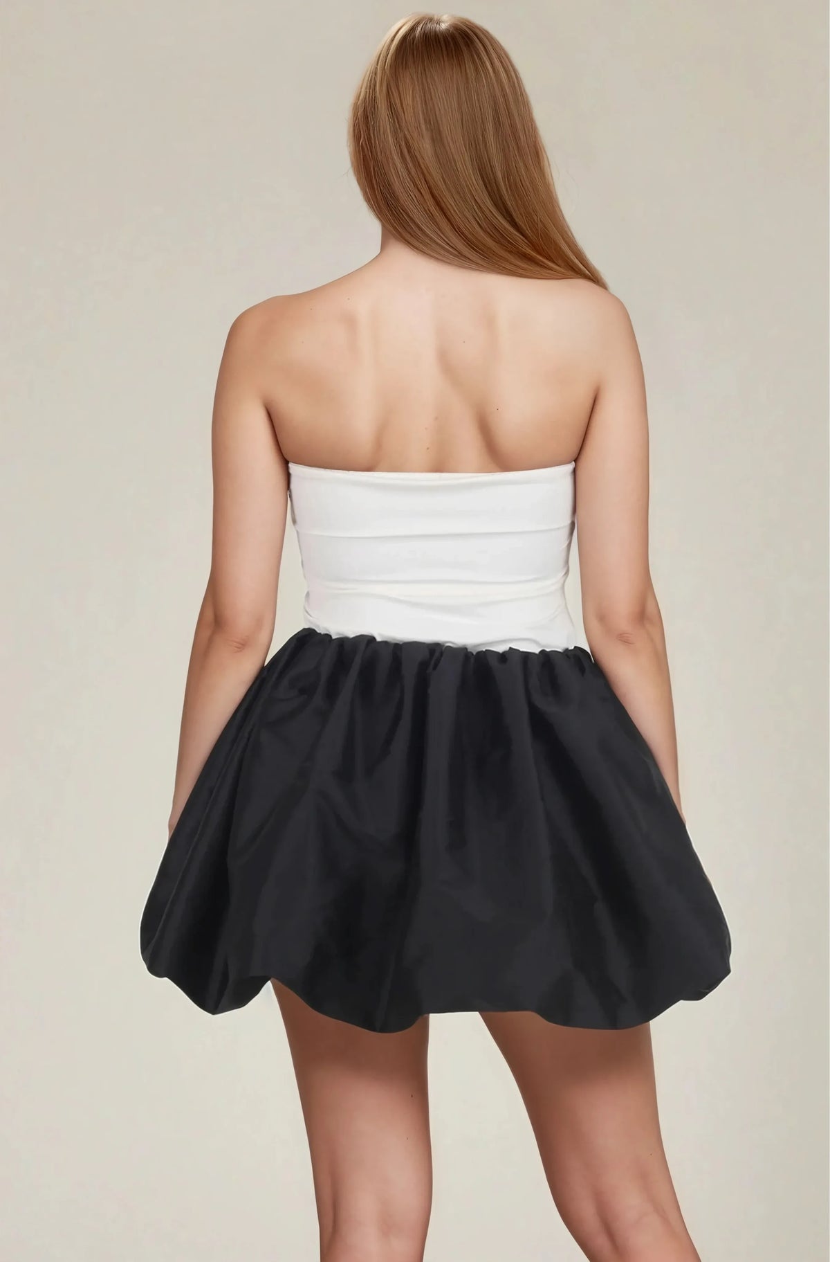 Bobbijo Bubble Black Mini Skirt