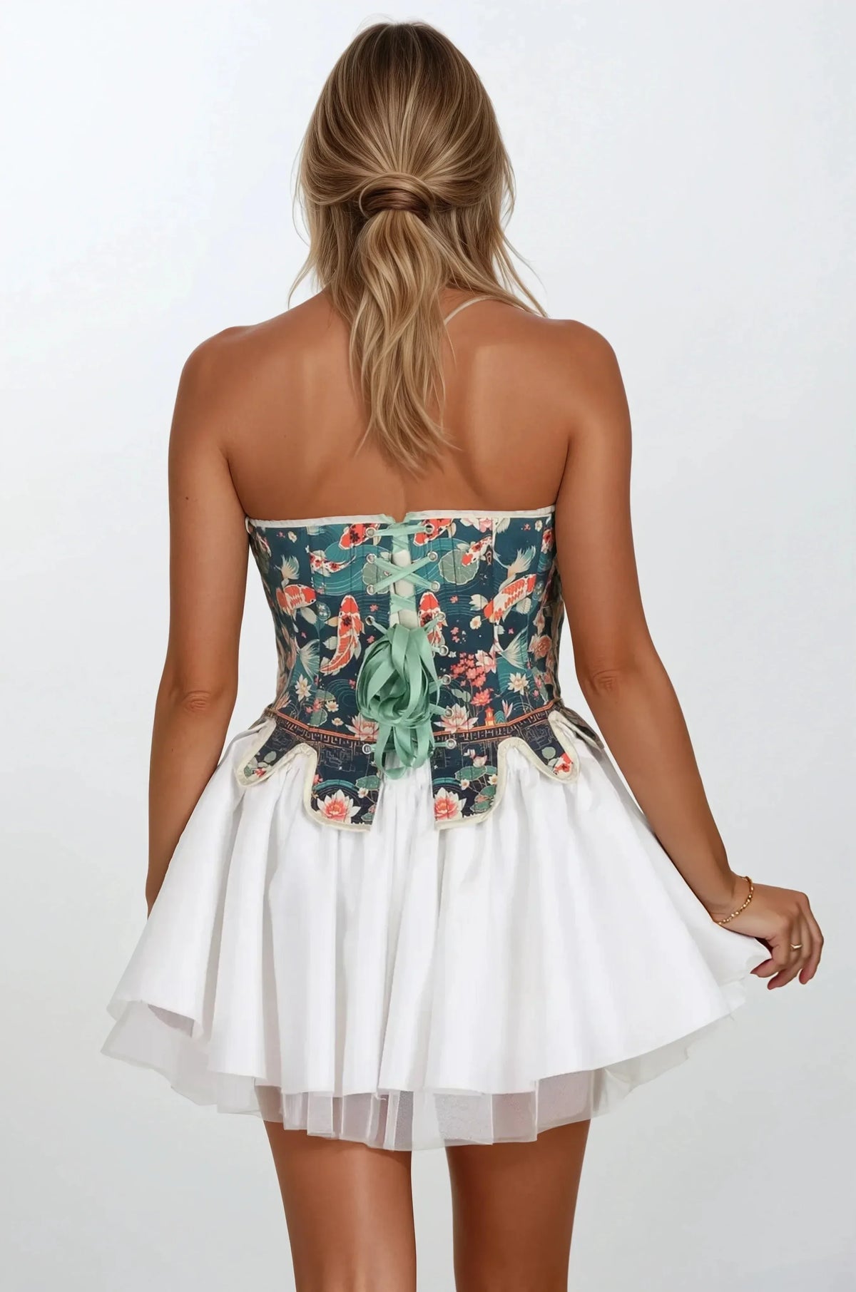 Sharman Koi Calm Custom Made Corset