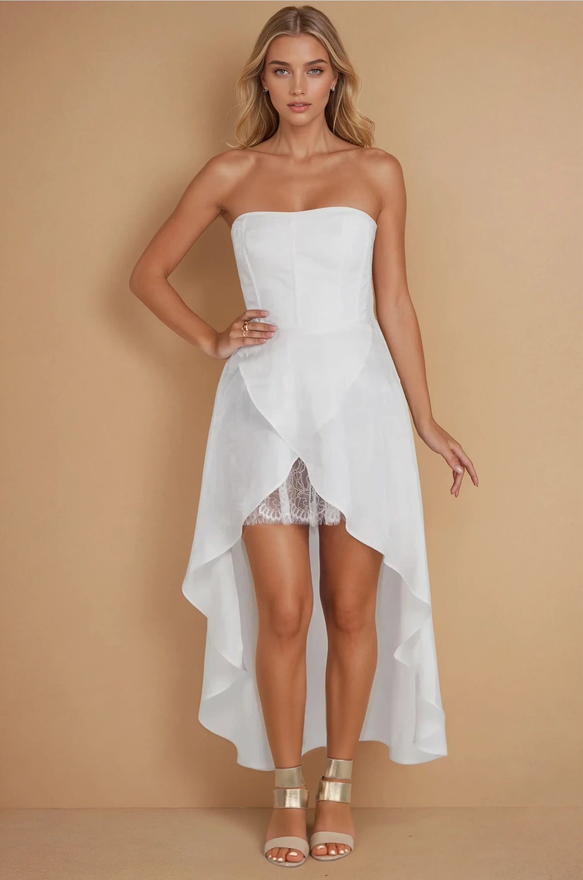 Terree White Corset Dress