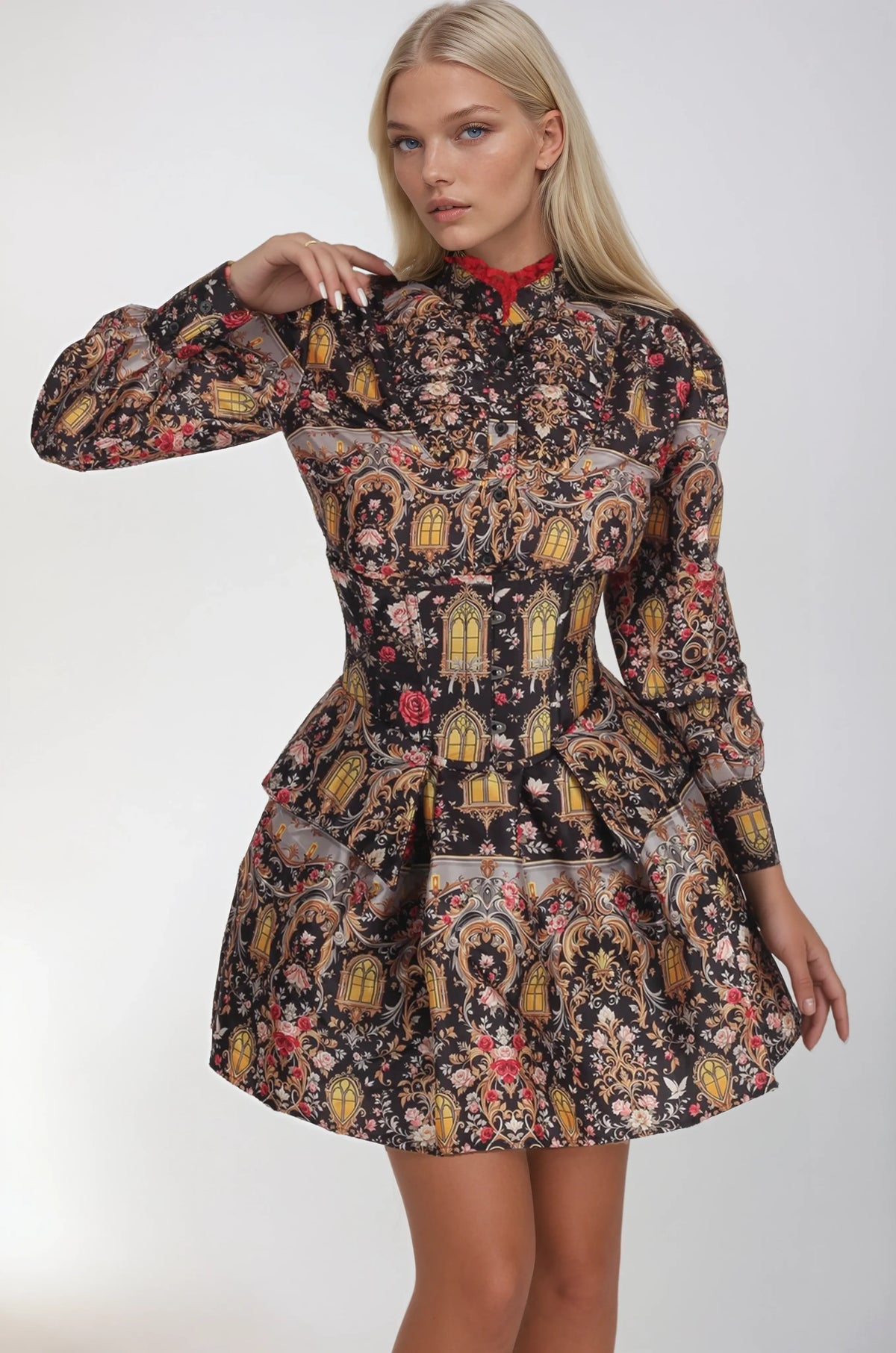 Terie Versailles Twilight Underbust Custom Made Corset