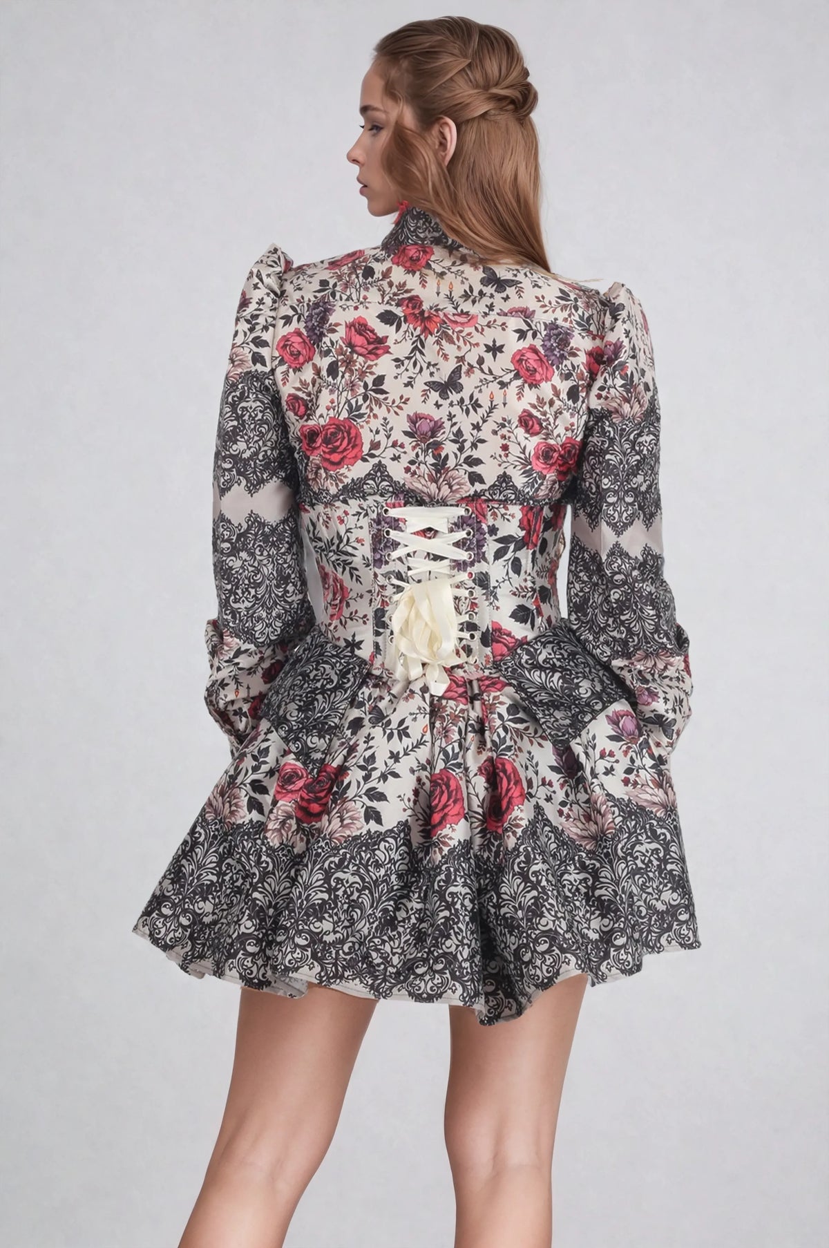 Ethel Gothic Lace Nocturne Costume Set