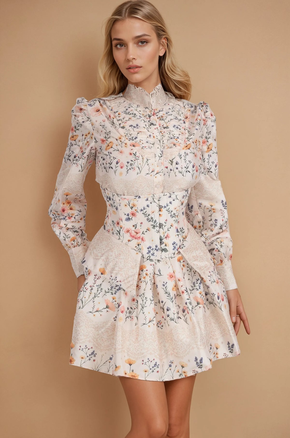 Erlene Wildflower Lace Meadow Costume Set