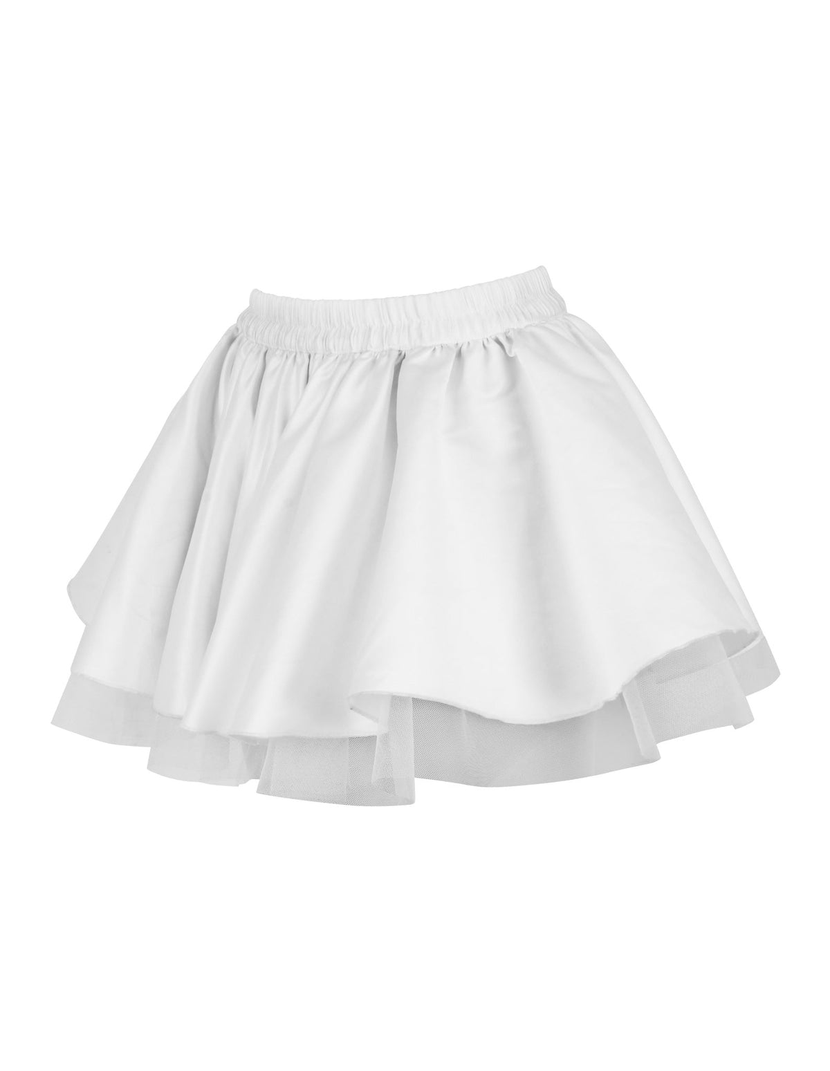 Laike White Mini Skirt