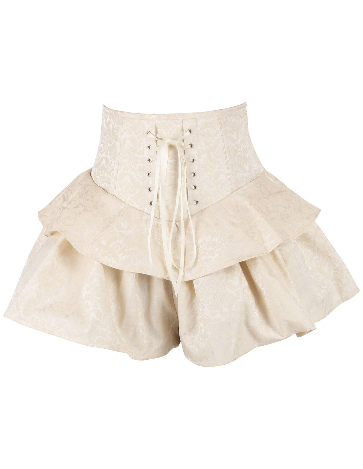 Hadly Ivory Brocade Corset Skirt
