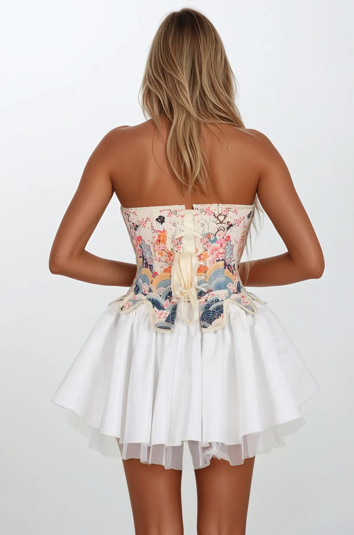 Yumi Sakura & Serenity Custom Made Overbust Corset