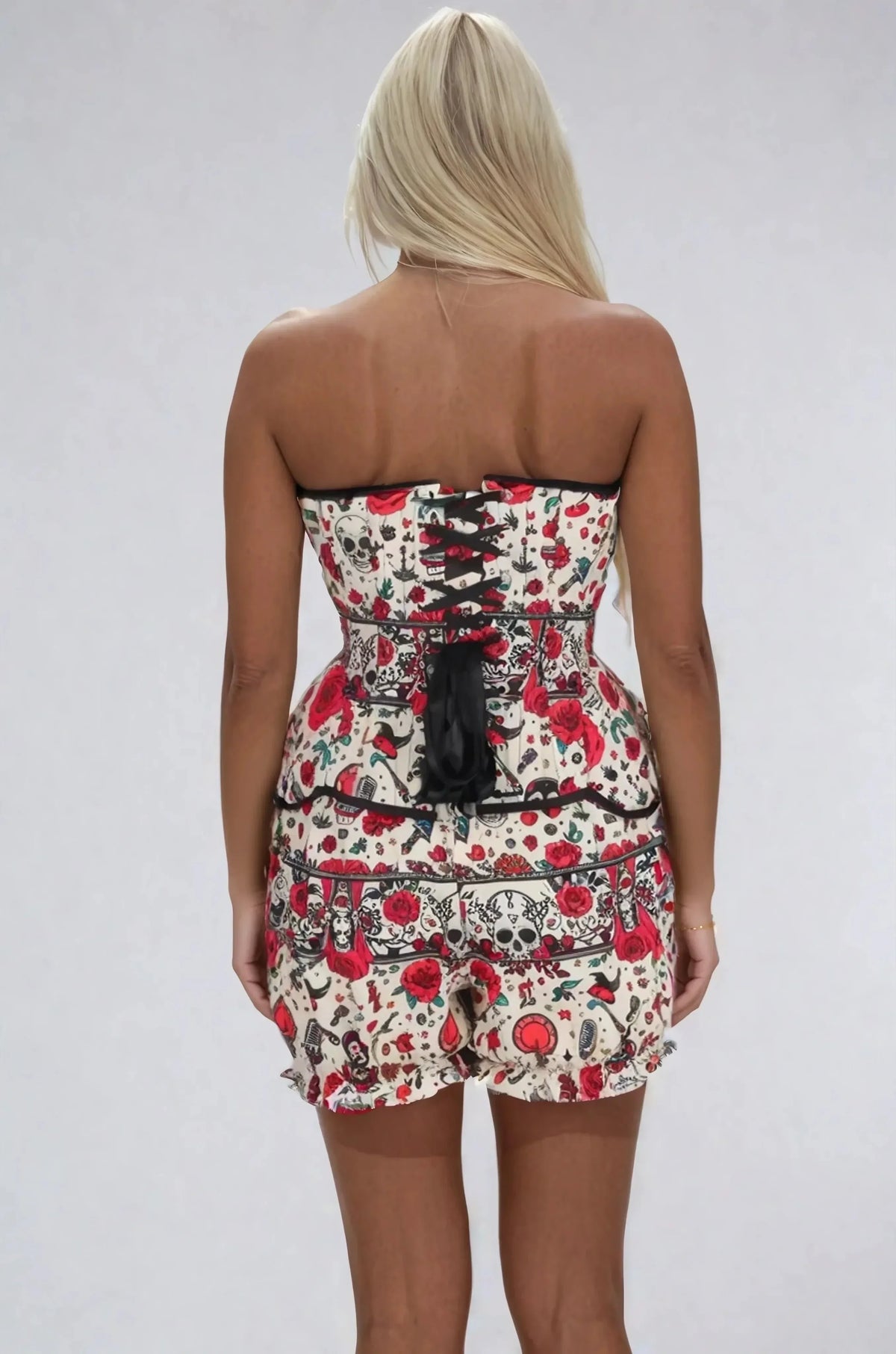 Etheline Rebel Roses Custom Made Corset