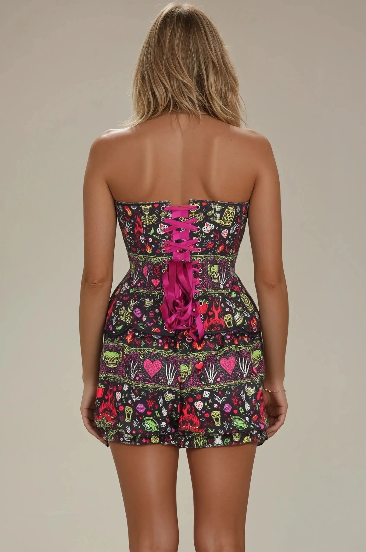Letasha Psychobilly Fusion Custom Made Corset
