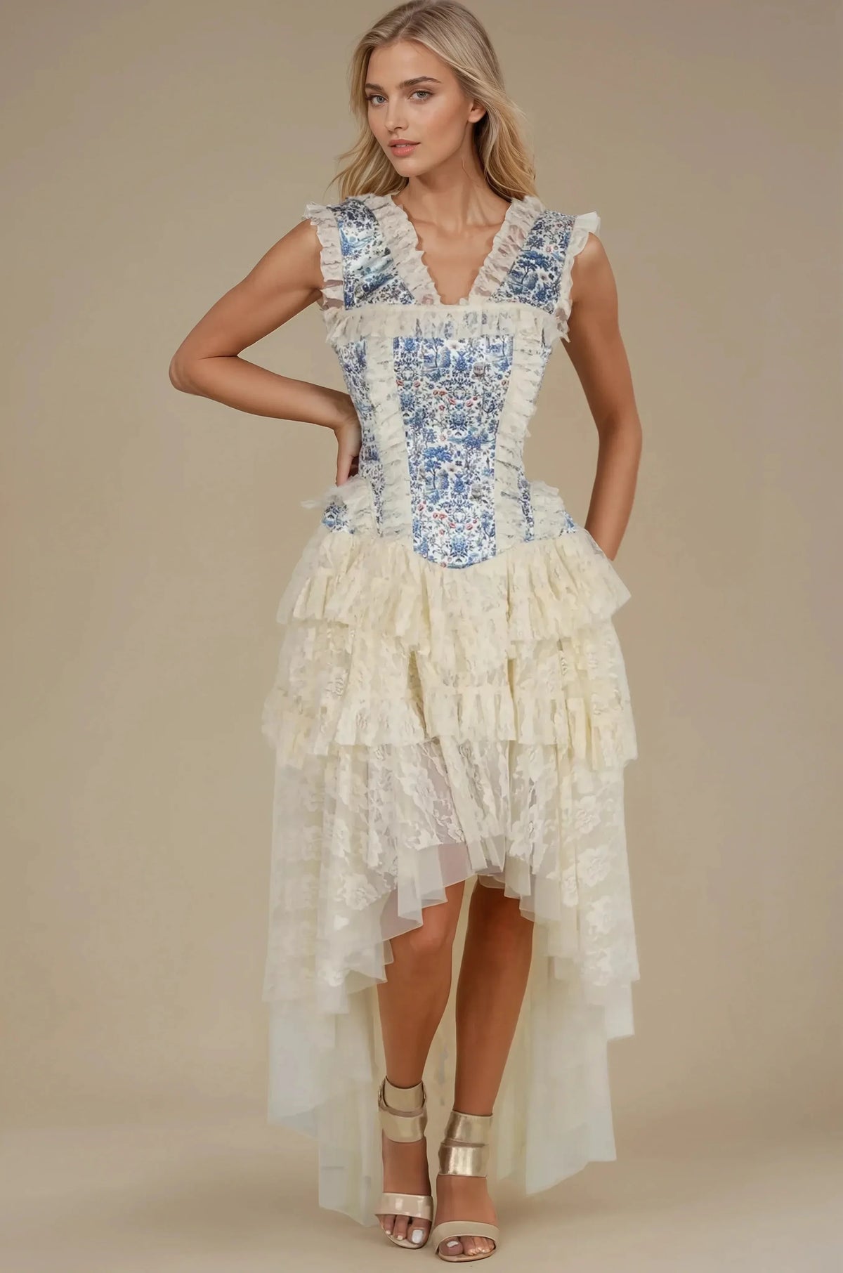 Connie Regal Voyage Custom Made Corset Dress