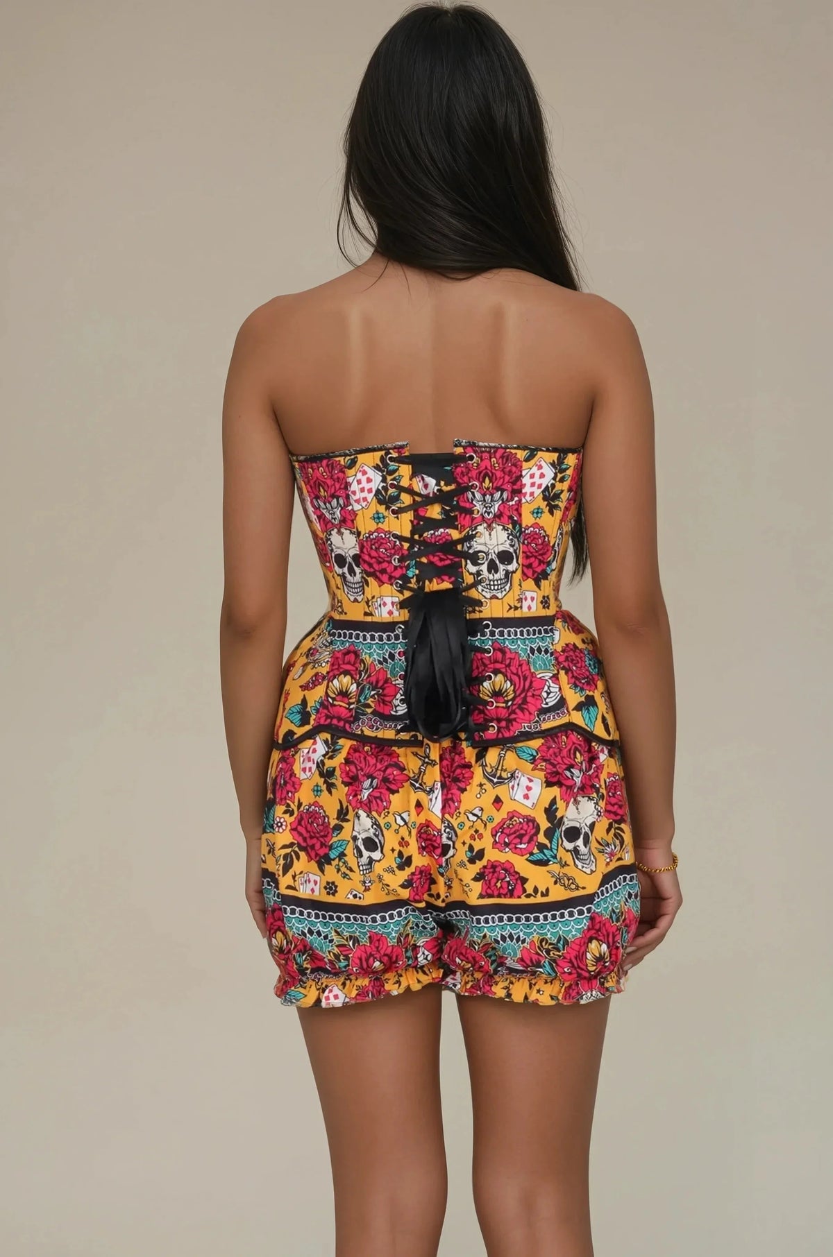 Janiel Greaser Garden Overbust Custom Made Corset