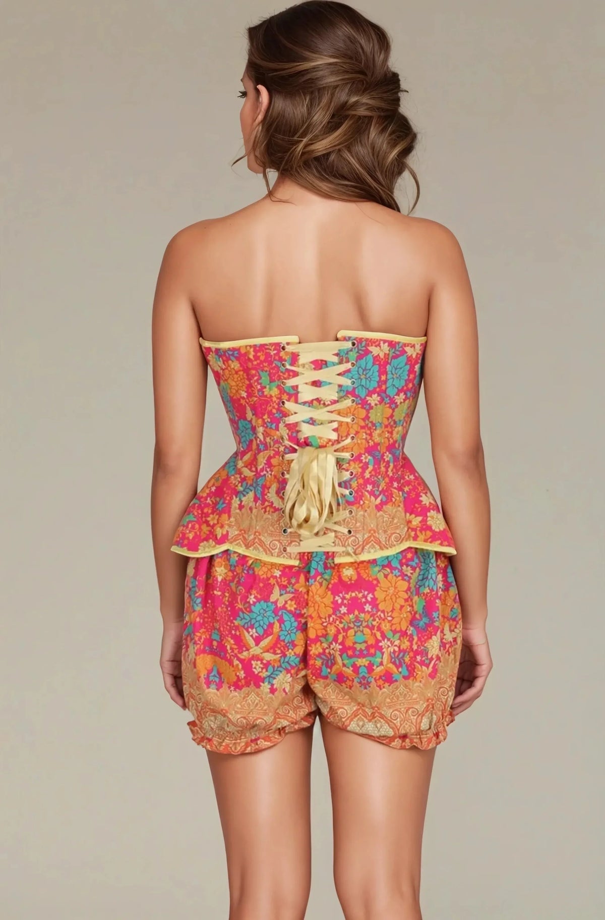 Zae Victorian Aviary Custom Made Corset