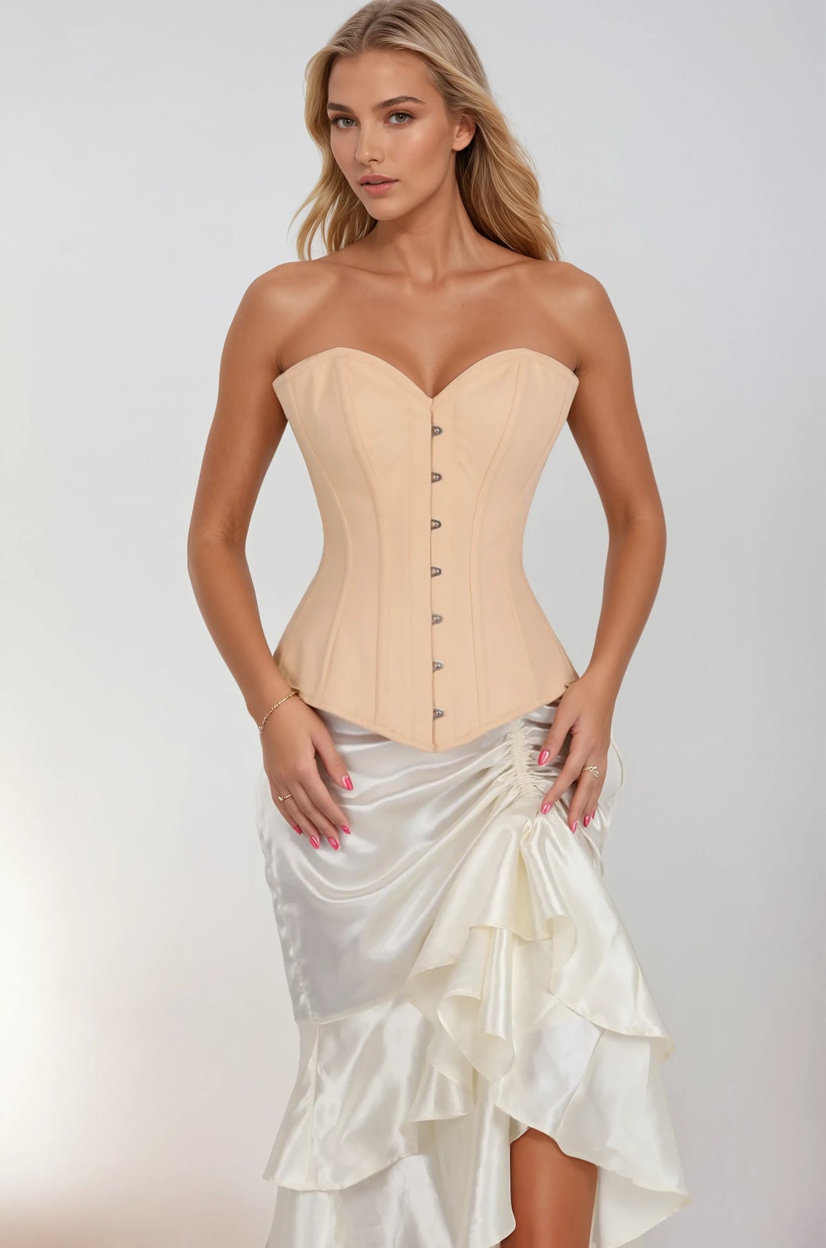 Deangela Cotton Overbust Corset
