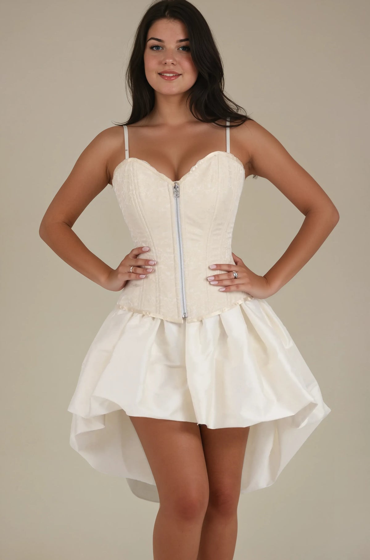 Ella Baroque Rose Reversible Corset