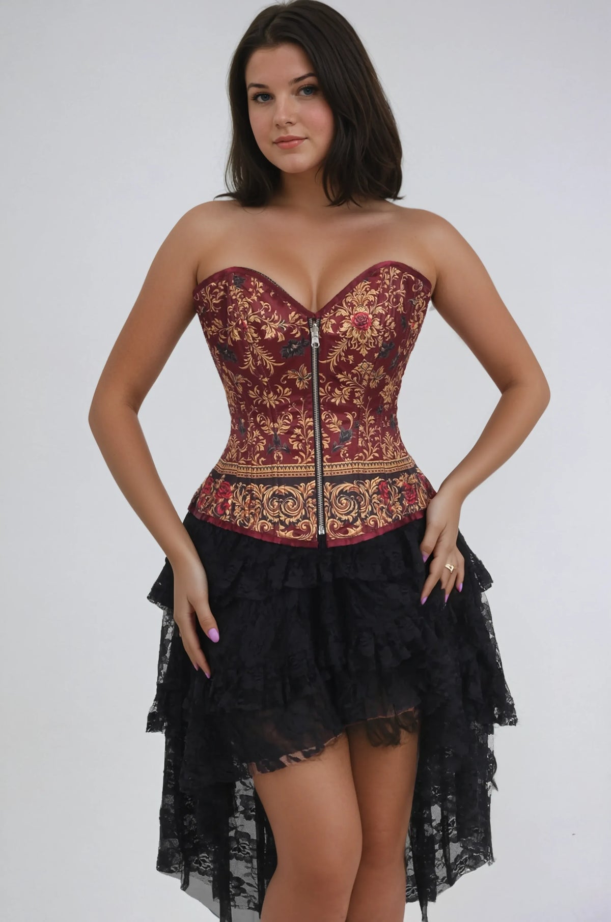 Arwen Opulent Baroque Reversible Corset