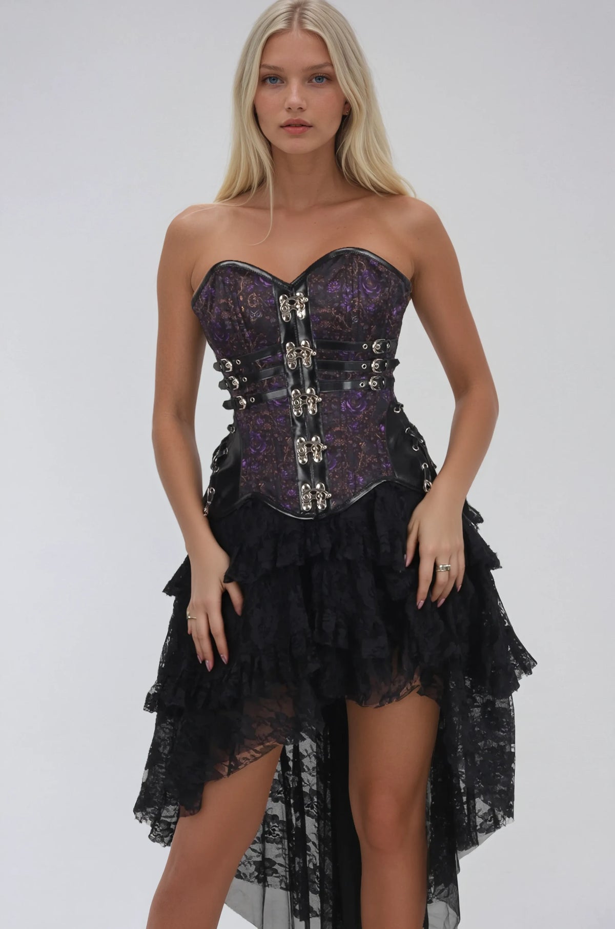 Ayden Baroque Rose Waist Trainer Corset
