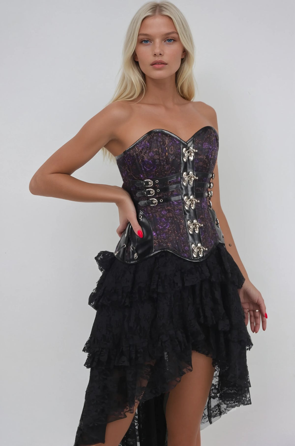 Ayden Baroque Rose Waist Trainer Corset