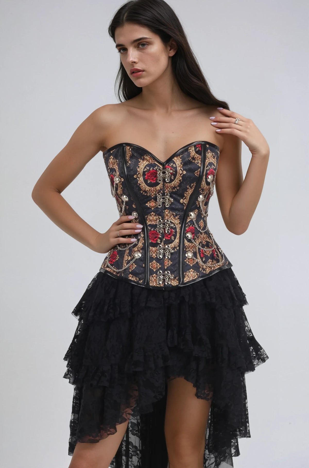 Baylor Steampunk Overbust Corset