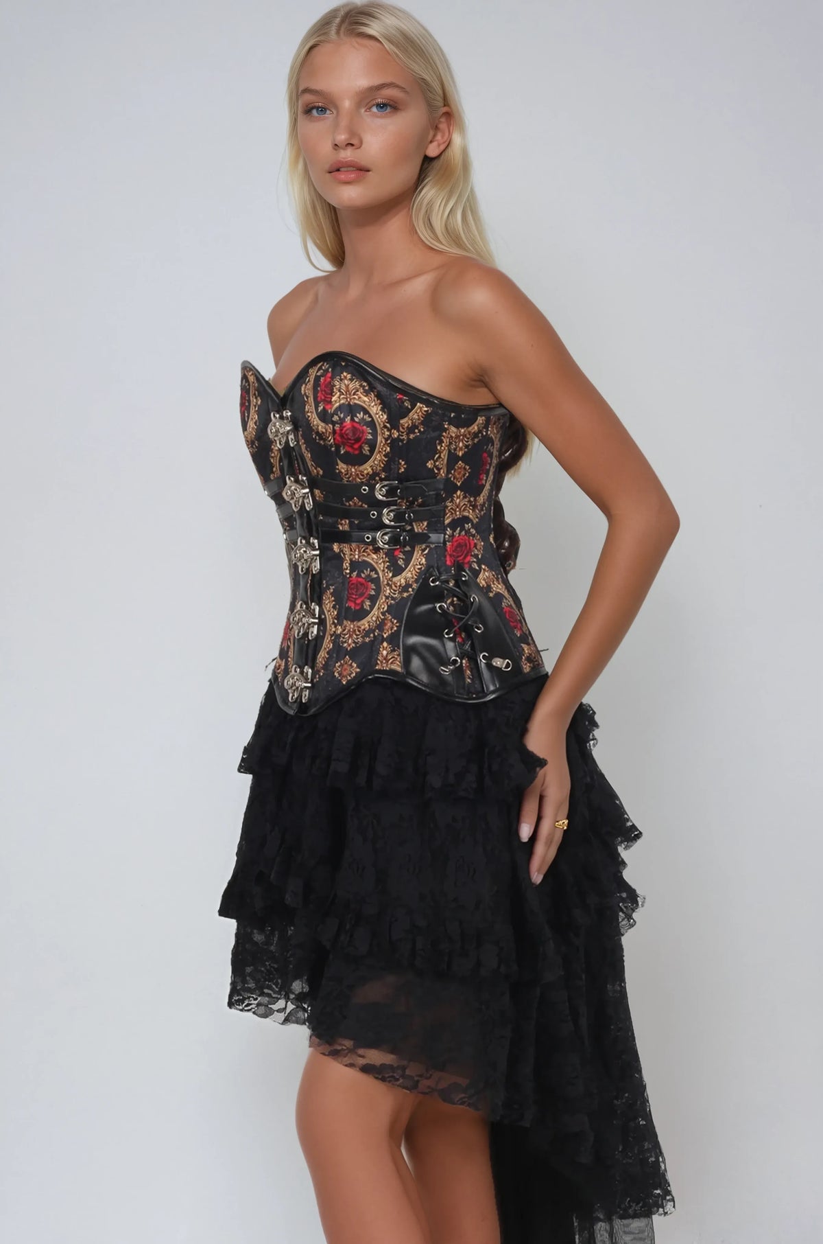 Liza Raven Waist Trainer Overbust Corset
