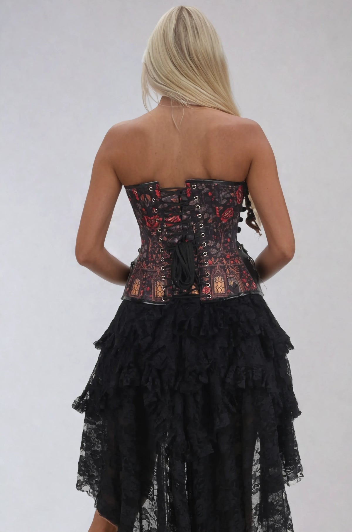 Manya Overbust Waist Trainer Gothic Corset