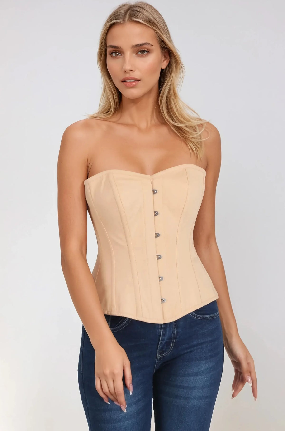 Deeanna Cotton Sweet Heart Corset