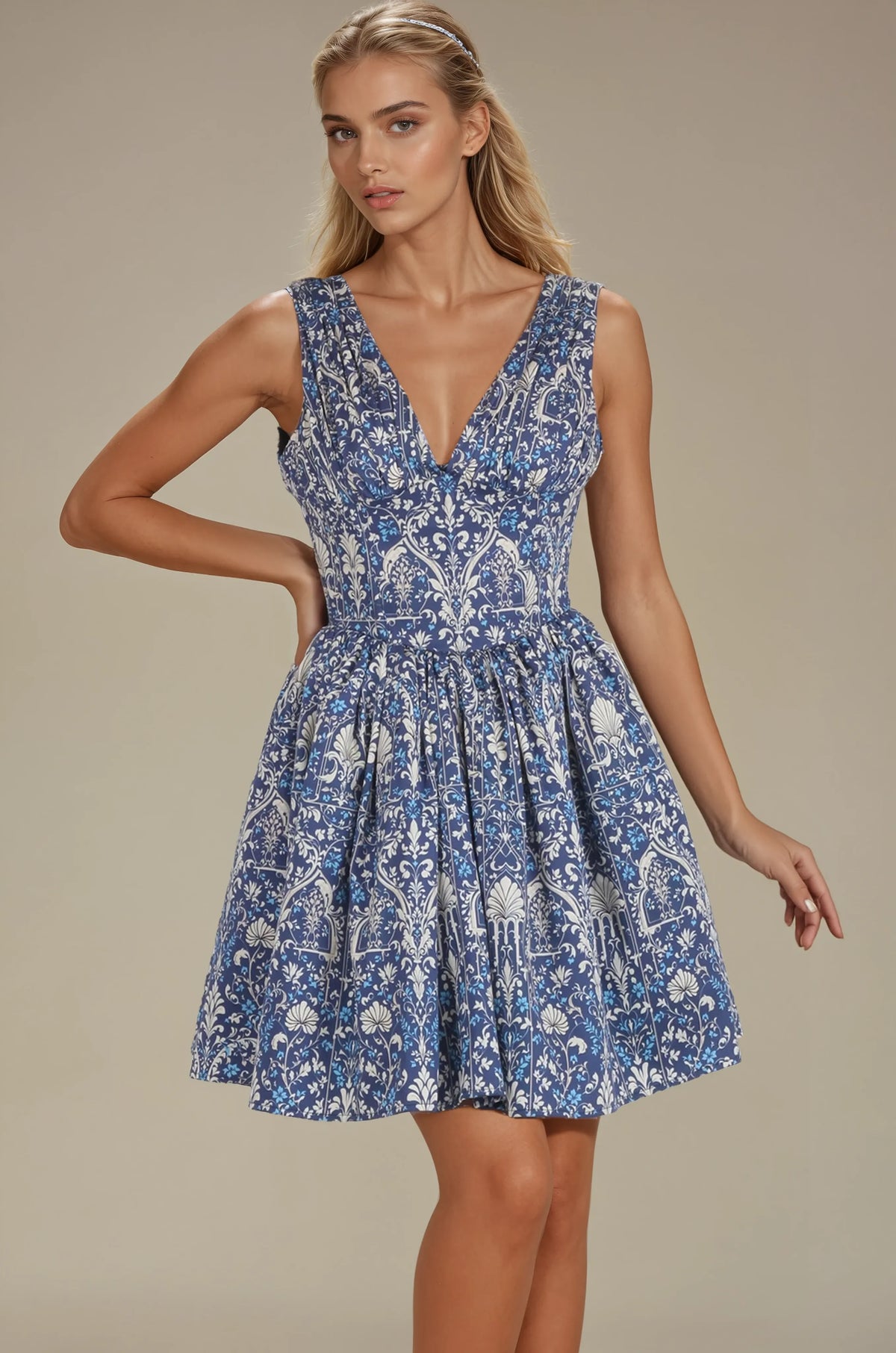 Jenny Sapphire Sanctum Fusion Corset Dress