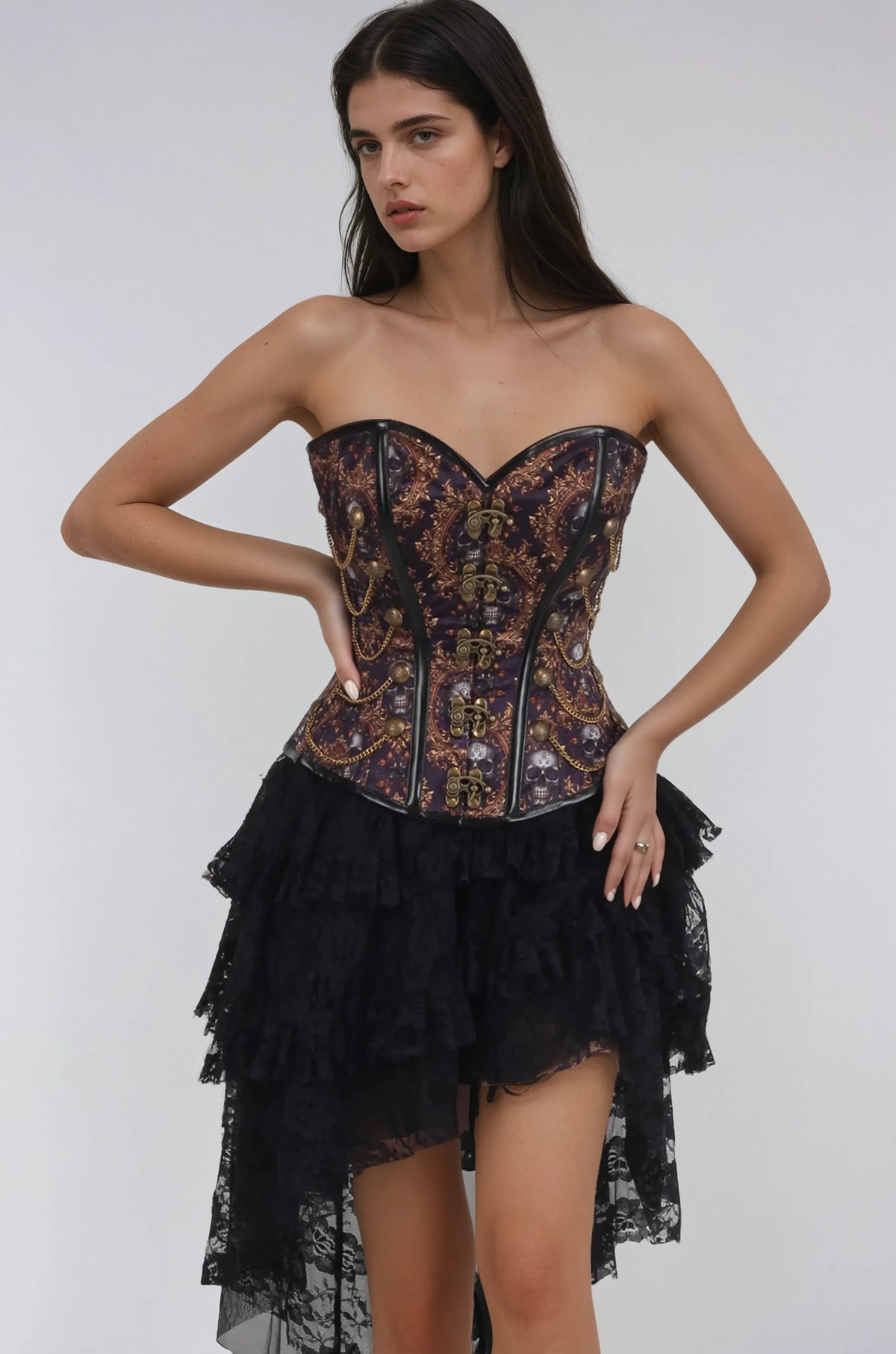 Danna Steampunk Overbust Corset